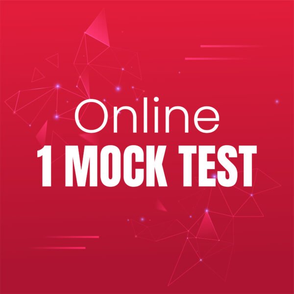 1 mock test (online)
