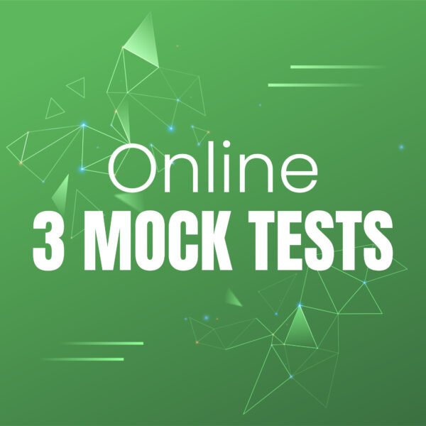 3 mock tests (online)